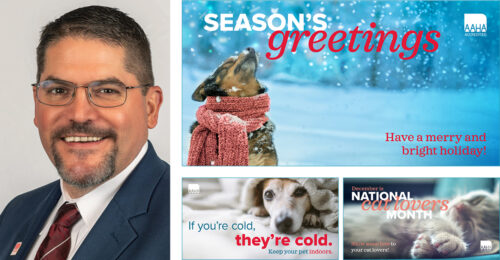 Scott Driever, DVM and various images from the December publicity toolbox