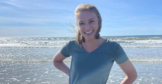April 2023 employee of the month, Courtney Einecker, CVT
