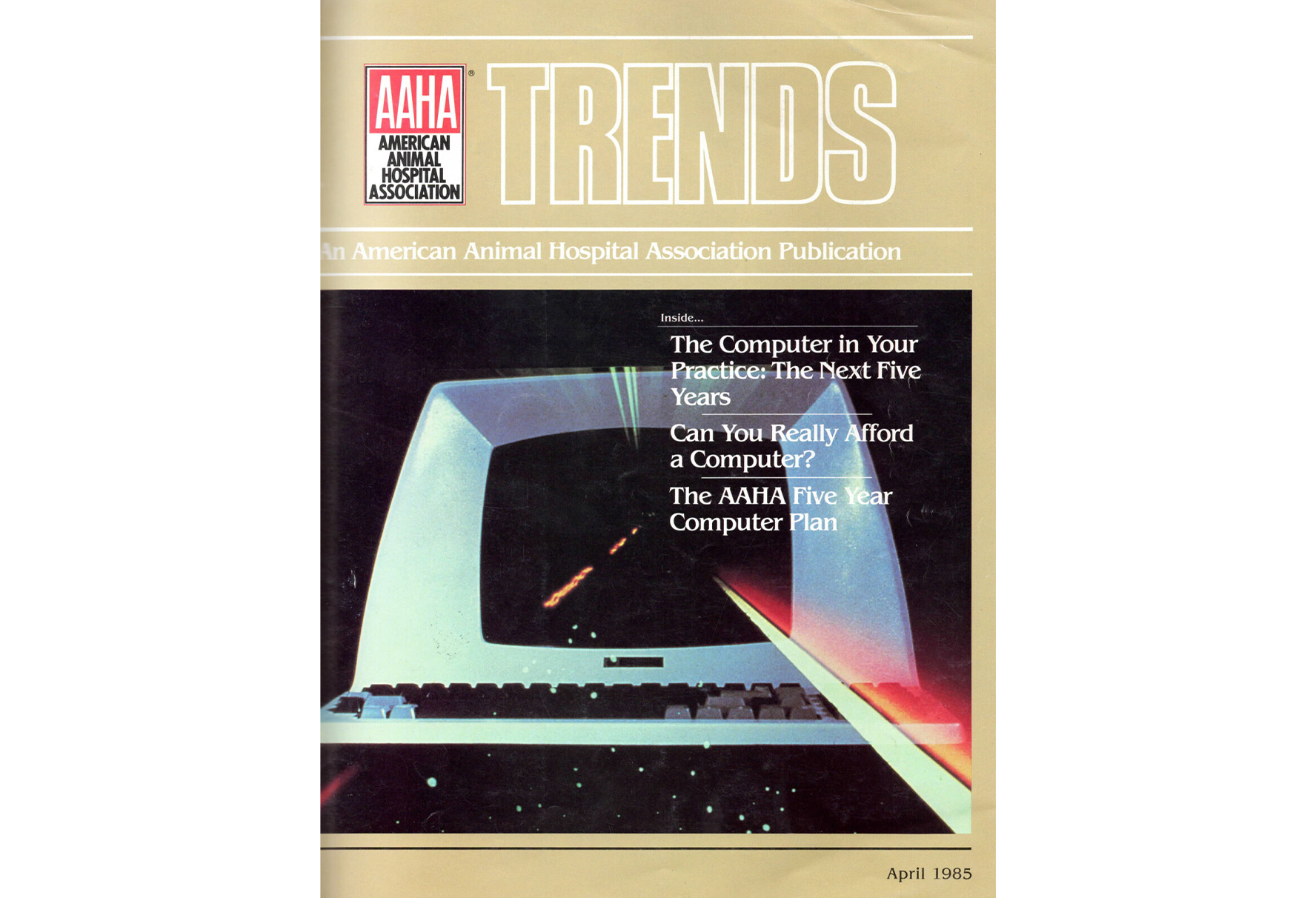 first issue of trends cover art