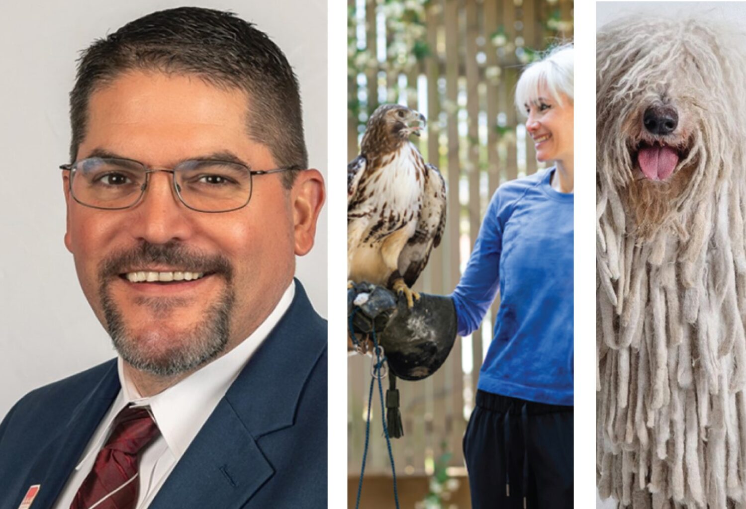 Scott Driever and photos from the month's news briefs