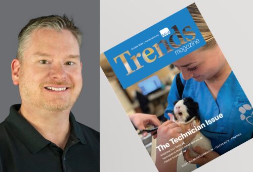 Trends editor Ben Williams and the OCT issue of Trends