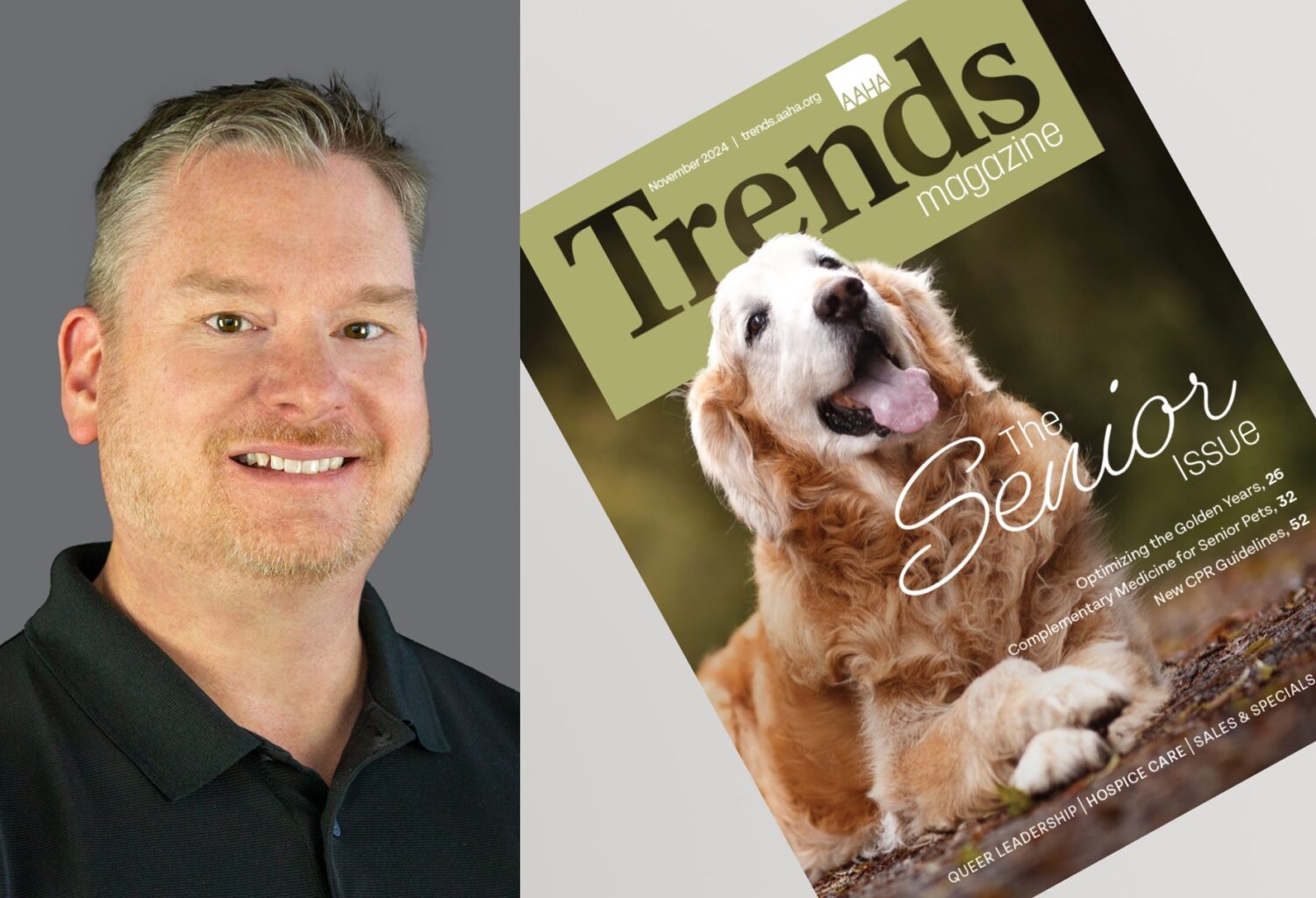Editor Ben Williams and the NOV 2024 issue