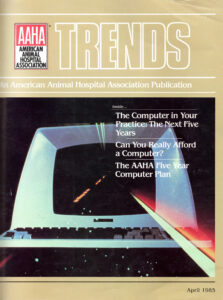 First issue cover of Trends magazine 1985
